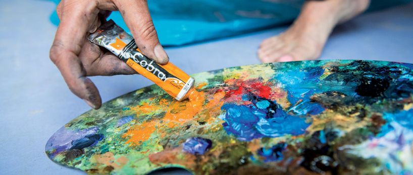 Hoe ga je om met verfafval?