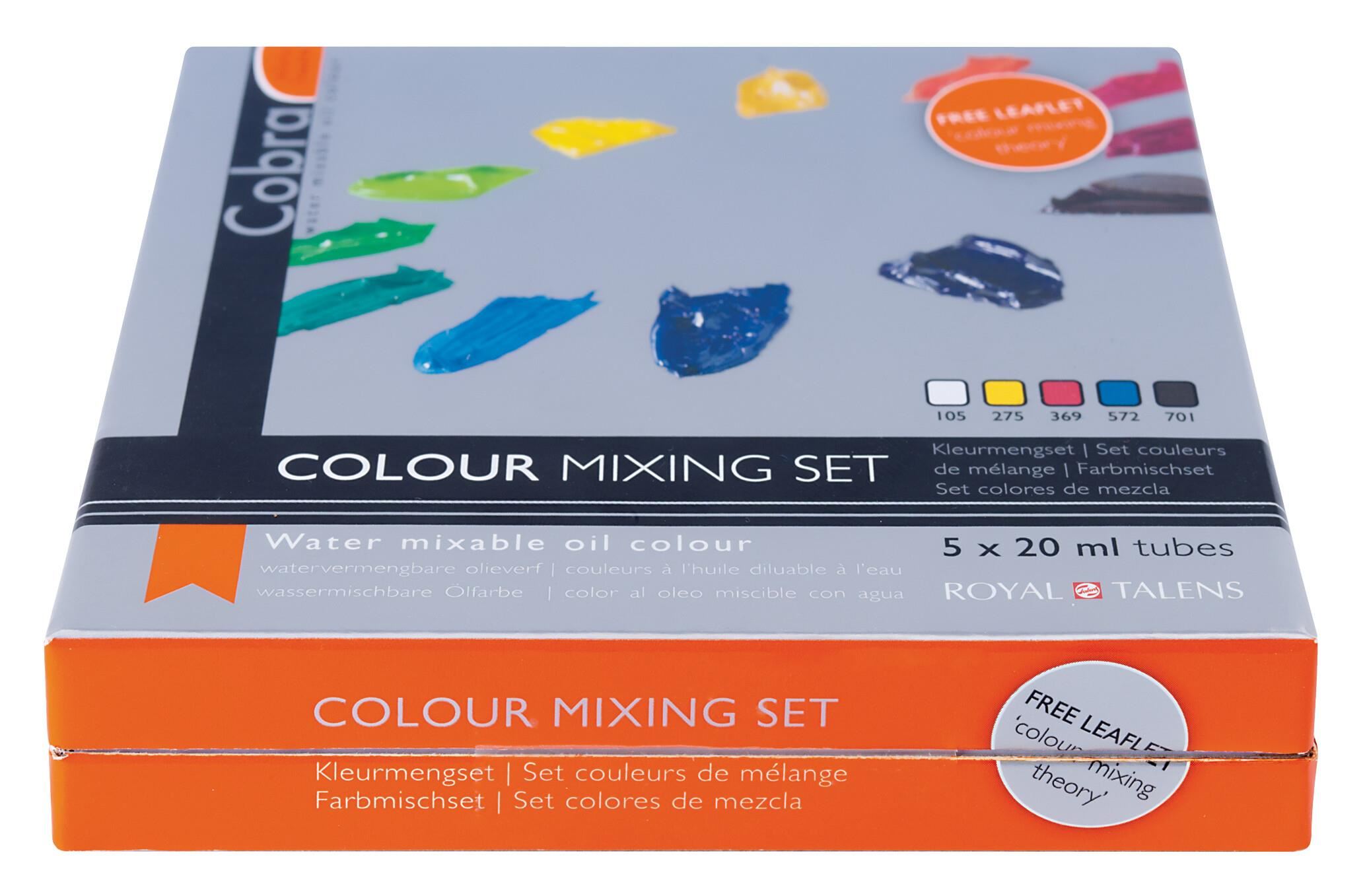 Artist oil colour mixing set | 5 x 20 ml